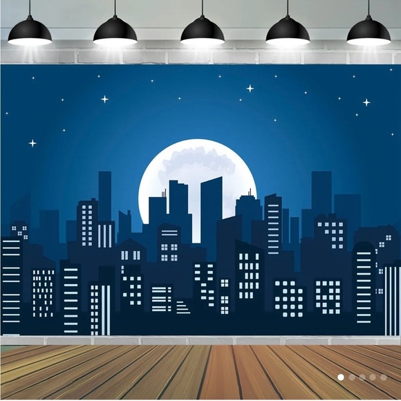 Superhero Super City Banner - Picture 1 of 4